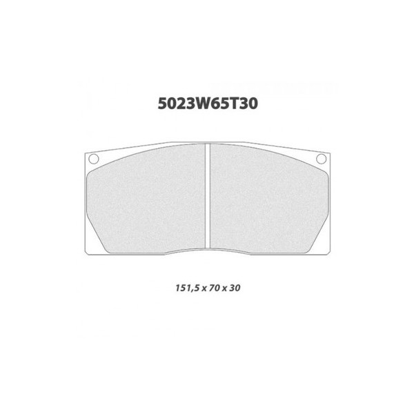 5023W65T30RC8 PASTILLAS CL BRAKES