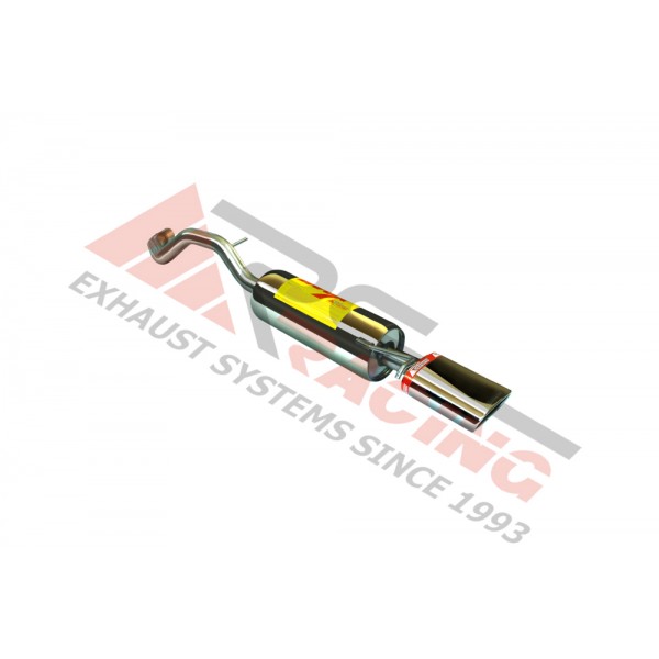 Escape Trasero Inoxidable 1 ovalada AUDI A3 1.8 TURBO 11/98-06/03 180CV MºAJQ