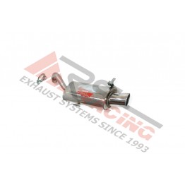 Escape Trasero Inoxidable 1 OVALADA RENAULT CLIO II SPORT 2.0i RS 16V 2000- 172CV MºF4R D7