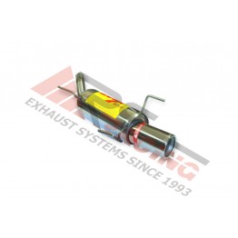 Escape Trasero Inoxidable 1Ø101 OPEL CORSA C 1.4I 16V 2000- 90CV MºZ14XE