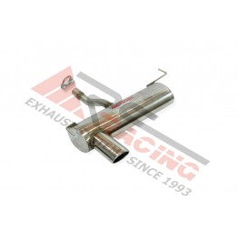 Escape Trasero Inoxidable 1 salida ovalada SEAT LEON 2.8I VR6 4*4 10/00- 204CV Mº AUE/BDE