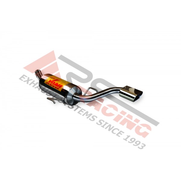 Escape Trasero Inoxidable 1 OVALADA CENTRAL OPEL ASTRA H GTC COUPÉ 1.9 CDTI 05- 150CV MºZ19DTH