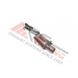 Escape Trasero Inoxidable 1Ø101 MERCEDES BENZ SLK KOMPRESSOR 2.3 16V 97-00 193CV 