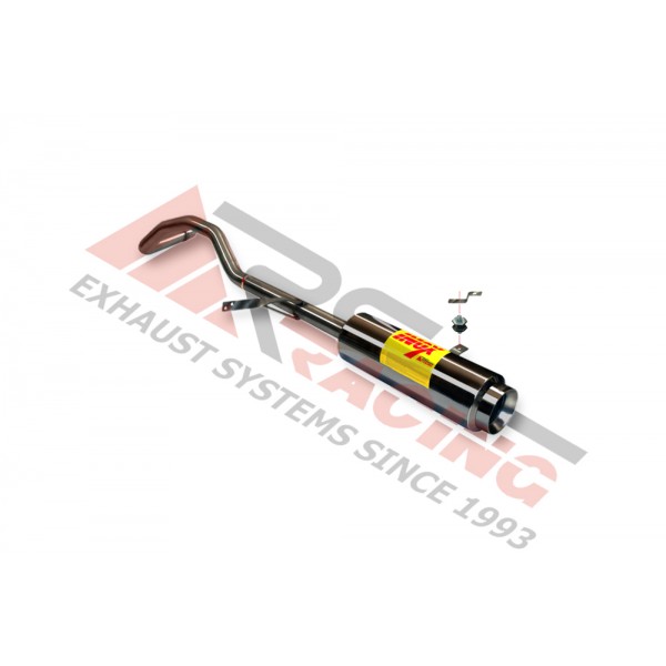 Escape Trasero Inoxidable 1 tipo moto RENAULT MEGANE II 2.0 16V COUPE CABRIO 03-  MºF4R