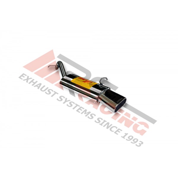 Escape Trasero Inoxidable 1 OVALADA PEUGEOT 207 1.4i 16V 07- 90CV MºKFU