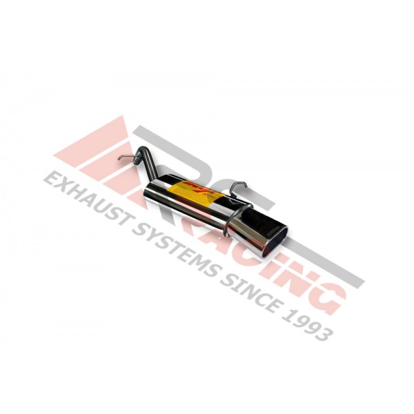 Escape Trasero Inoxidable 1 SALIDA OVALADA PEUGEOT 207 RC  1.6i 16V 07- 175CV Mº5FY