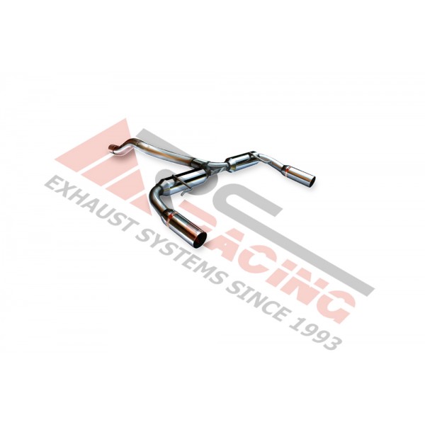 Escape Trasero Inoxidable  GRUPO-N * RENAULT CLIO III SPORT 2.0i RS 16V 2010- 200CV 