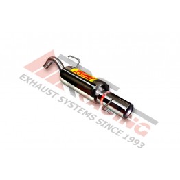 Escape Trasero Inoxidable 1Ø101 FIAT GRANDE PUNTO 1.4i 16V (TIPO 199) 06- 80CV 