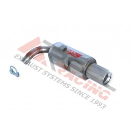 Escape Trasero Inoxidable 1Ø101 * TOYOTA COROLLA 1.6i 16V 04/97-10/99 110CV Mº4AFE