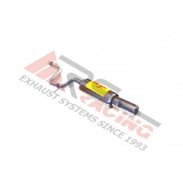 Escape Trasero Inoxidable 1Ø101 FIAT UNO TURBO 86-  