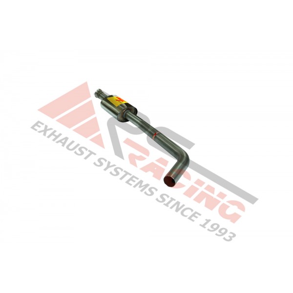 Tramo intermedio inoxidable con silenciador RENAULT MEGANE 1.6I 16V 10/98- 107CV MºK4M