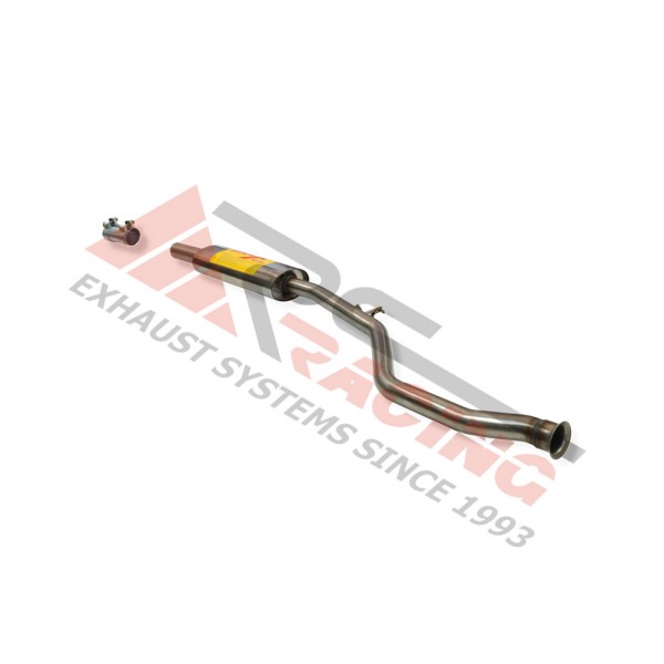 Tramo intermedio inoxidable con silenciador PEUGEOT 206 2.0I 16V GTI 2000-  