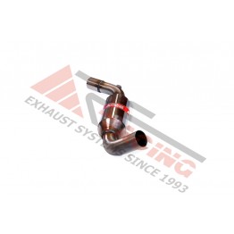 Tramo intermedio inoxidable con silenciador VOLKSWAGEN GOLF II 1.6I 8V 84-92 75CV MºEZ