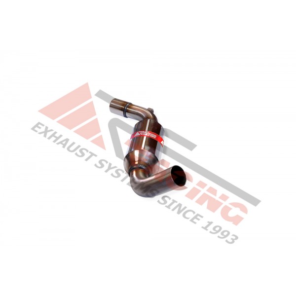 Tramo intermedio inoxidable con silenciador VOLKSWAGEN GOLF II 1.6I 8V 84-92 75CV MºEZ