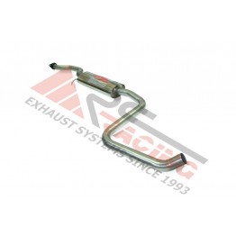 Tramo intermedio inoxidable con silenciador FORD ESCORT RX3 16V 92- 130CV 