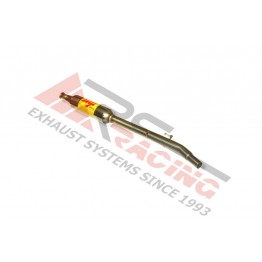 Tramo intermedio inoxidable con silenciador RENAULT CLIO II 1.2I 8V 03/98- 58CV MºD7F