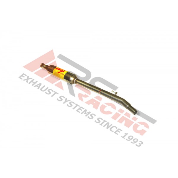 Tramo intermedio inoxidable con silenciador RENAULT CLIO II 1.2I 8V 03/98- 58CV MºD7F