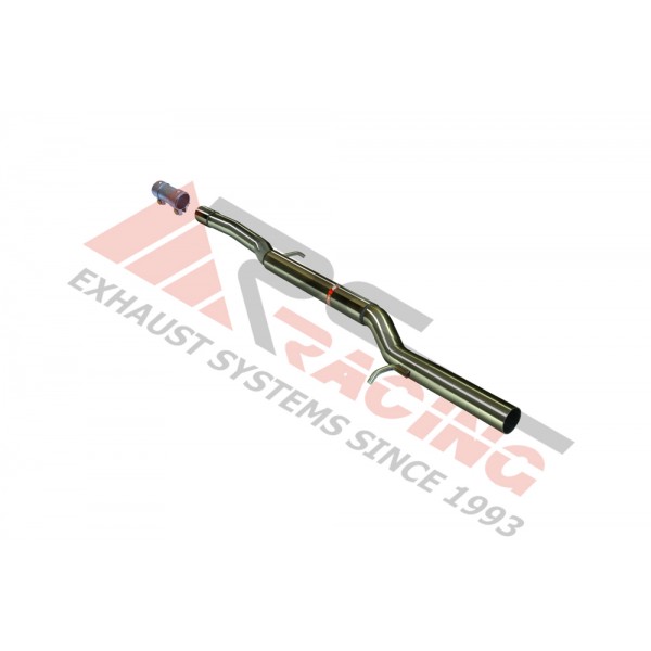 Tramo intermedio inoxidable sin silenciador SEAT LEON 1.8 20V TURBO 4*4 SPORT 03/00-01/01 180CV MºAJQ