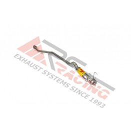 Tramo intermedio inoxidable con silenciador HONDA CIVIC 1.6I 16V VTEC SPORT 04- 110CV MºD16V1