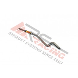 Tramo intermedio inoxidable con silenciador OPEL ASTRA H GTC coupé 1.8i 16V 04- 125CV MºZ18XE