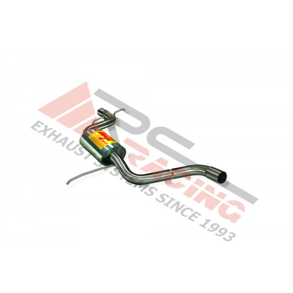 Tramo intermedio inoxidable con silenciador VOLKSWAGEN GOLF V 1.4 TURBO 10/03- 140CV MºBMY