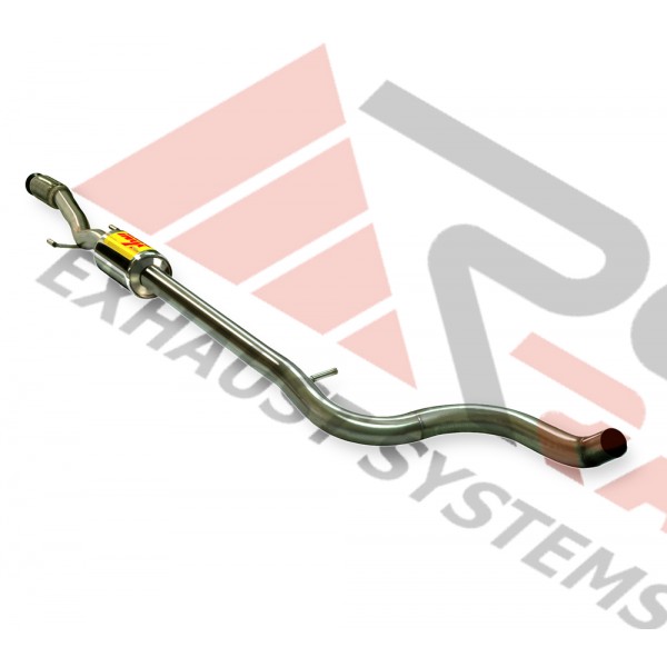 Tramo intermedio inoxidable con silenciador PEUGEOT 207 RC  1.6i 16V 07- 175CV Mº5FY