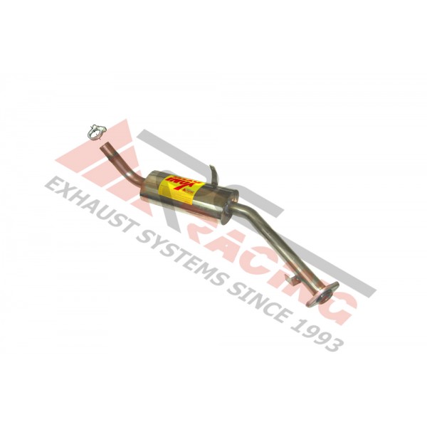 Tramo intermedio con silenciador inoxidable SUZUKI SJ413 1.3I 8V 84-92  