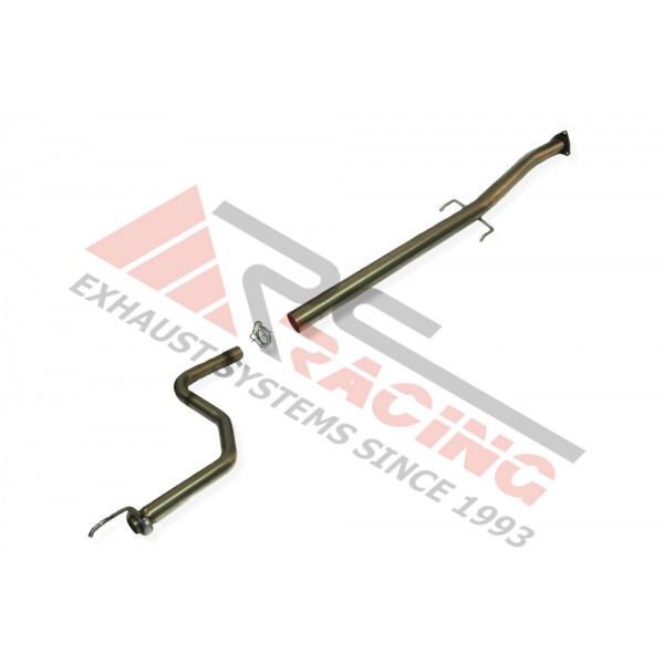 Tramo intermedio inoxidable sin silenciador HONDA CIVIC 1.6I 16V COUPE 92-96 125CV MºD16Z6