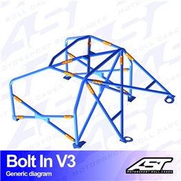 AUDI A3 / S3 (8L) 3-doors Hatchback Quattro BOLT IN V3