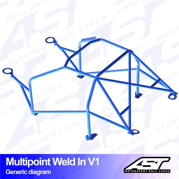 AUDI A3 / S3 (8L) 3-doors Hatchback Quattro MULTIPOINT WELD IN V1