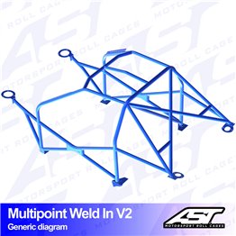 AUDI A3 / S3 (8L) 3-doors Hatchback Quattro MULTIPOINT WELD IN V2