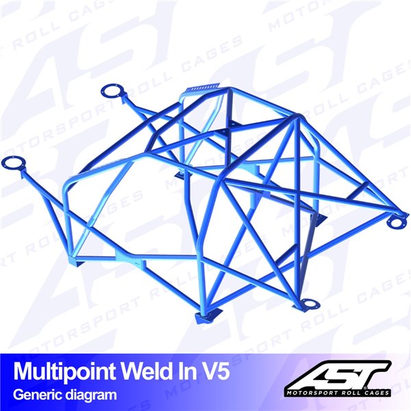 AUDI A3 / S3 (8L) 3-doors Hatchback Quattro MULTIPOINT WELD IN V5