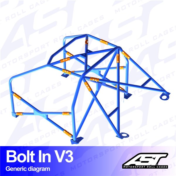 AUDI A3 / S3 (8L) 3-doors Hatchback FWD BOLT IN V3