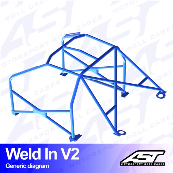 AUDI A3 / S3 (8L) 3-doors Hatchback FWD WELD IN V2