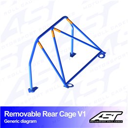 AUDI A3 / S3 (8V) 5-doors Sportback Quattro REMOVABLE REAR CAGE V1