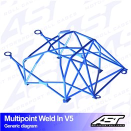 AUDI A3 / S3 (8V) 5-doors Sportback Quattro MULTIPOINT WELD IN V5