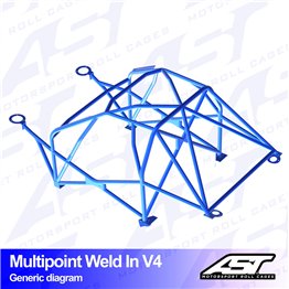 AUDI A3 / S3 (8V) 4-doors Sedan Quattro MULTIPOINT WELD IN V4