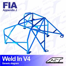 AUDI A4 / S4 (B5) 4-doors Sedan Quattro WELD IN V4