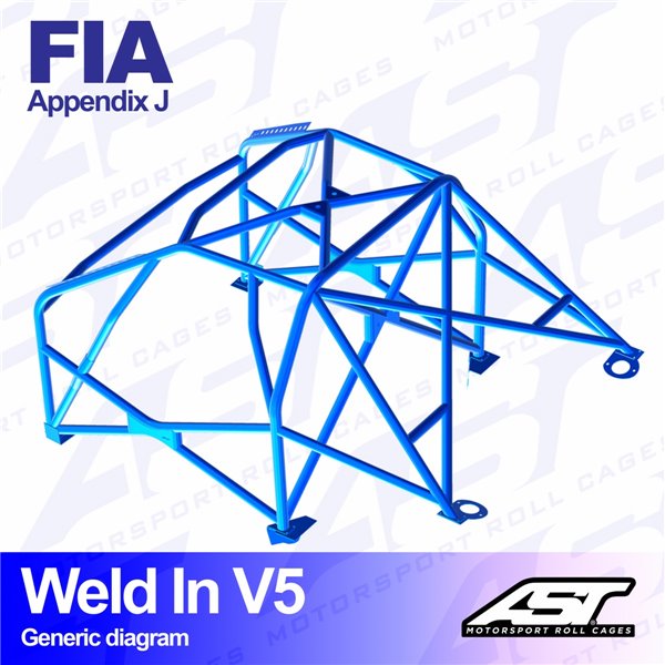 AUDI A4 / S4 (B5) 4-doors Sedan Quattro WELD IN V5