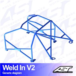 BMW (E30) 3-Series 4-doors Sedan RWD WELD IN V2