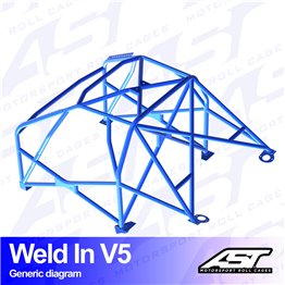 BMW (E30) 3-Series 4-doors Sedan RWD WELD IN V5