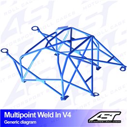 BMW (E30) 3-Series 4-doors Sedan RWD MULTIPOINT WELD IN V4