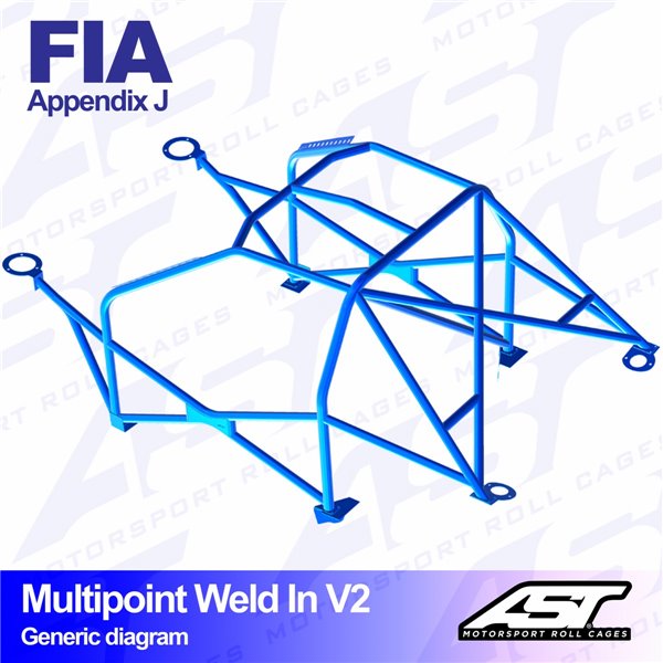 BMW (E36) 3-Series 4-doors Sedan RWD MULTIPOINT WELD IN V2