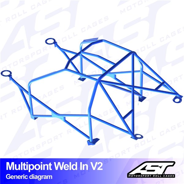 HONDA CRX (EF/ED/EE) 3-door Coupe MULTIPOINT WELD IN V2