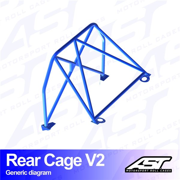 MAZDA MX-5 (NA) 2-doors Roadster REAR CAGE V2