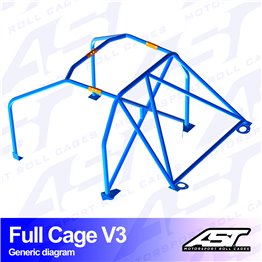 MAZDA RX-8 (SE3P) 4-doors Coupe FULL CAGE V3