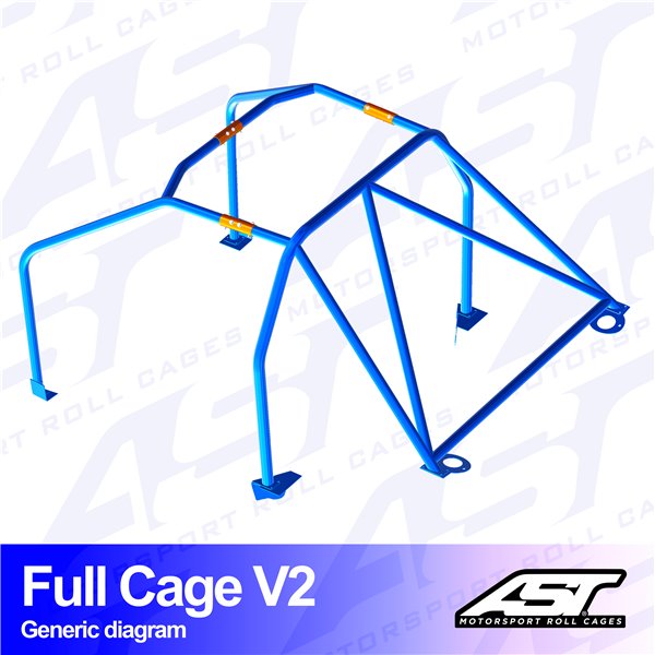 MAZDA MX-3 (EC) 3-doors Coupe FULL CAGE V2