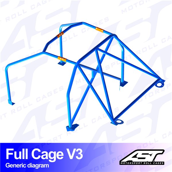 MAZDA MX-3 (EC) 3-doors Coupe FULL CAGE V3