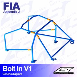 PEUGEOT 306 (Phase 1/2) 3-doors Hatchback BOLT IN V1