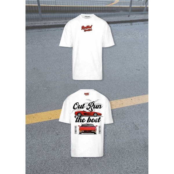 CAMISETA RADIKAL REVOLUTION OUT RUN BLANCA